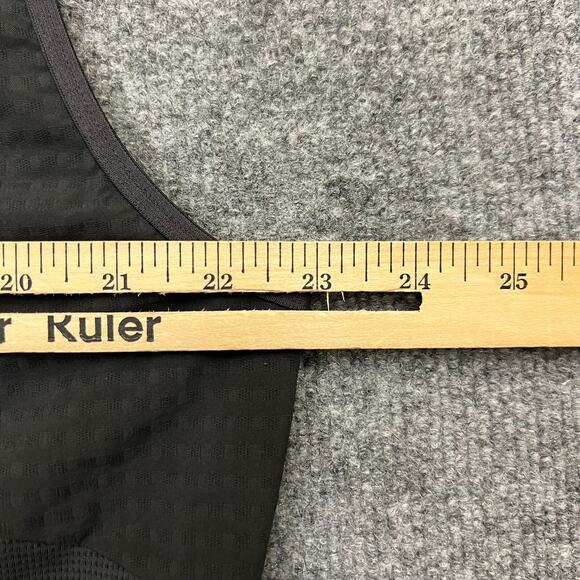 Lululemon Cold Terrain Vest Jacket Mens XL Gray Logo Mock Neck Pockets Full Zip - Picture 9 of 10